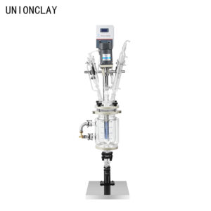 Double Layer Jacketed Glass Reactor 1L-3L