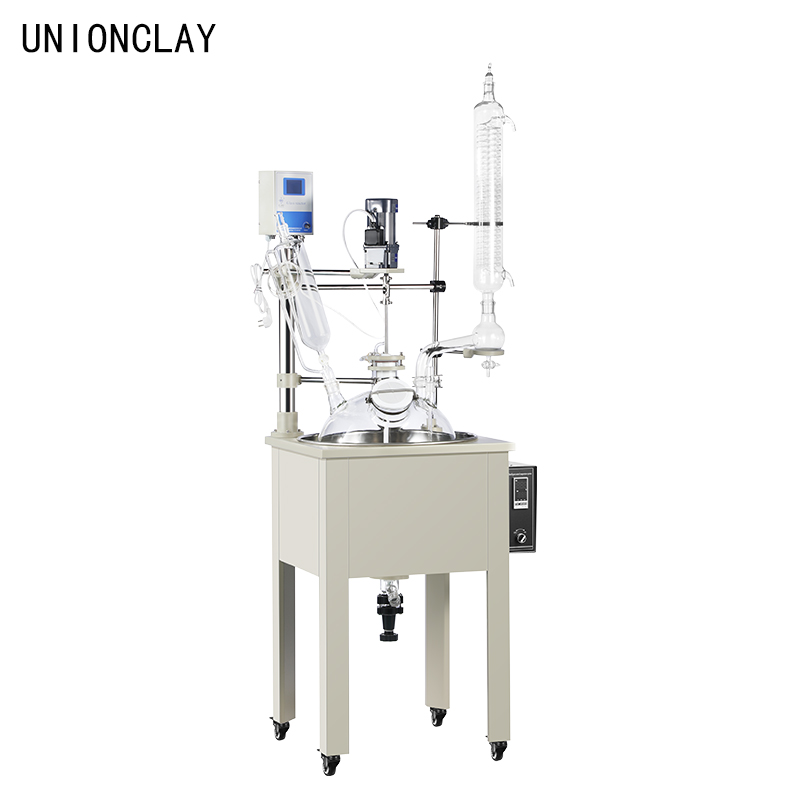 Non Openable Single Layer Spherical Glass Reactor 10L-100L