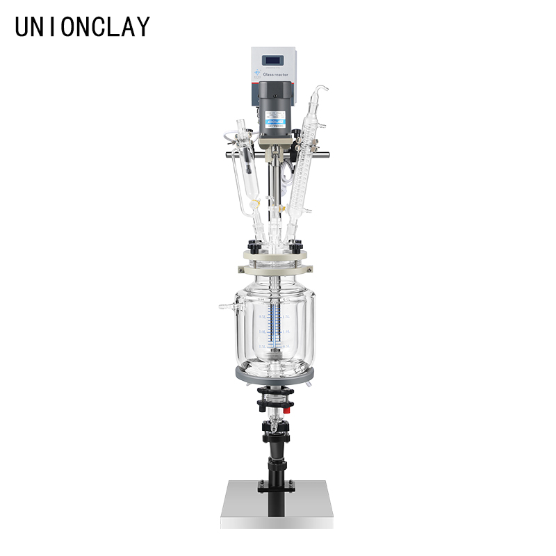 Triple Layer Glass Reactor 1L-3L
