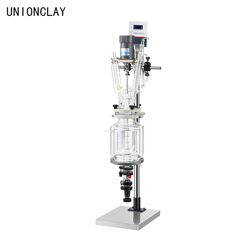 Triple Layer Glass Reactor 1L-3L