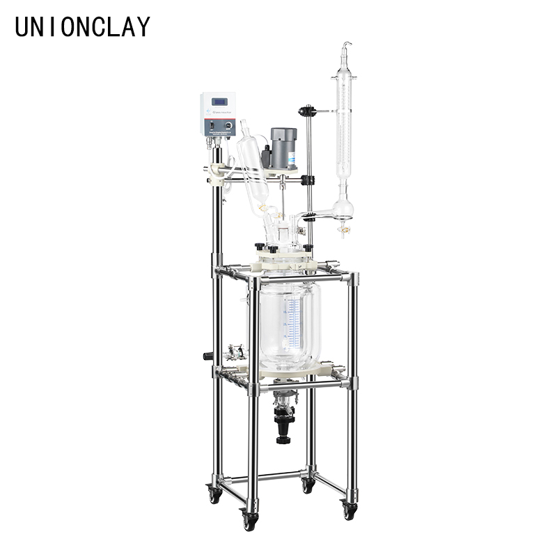 Triple Layer Glass Reactor 3L-5L