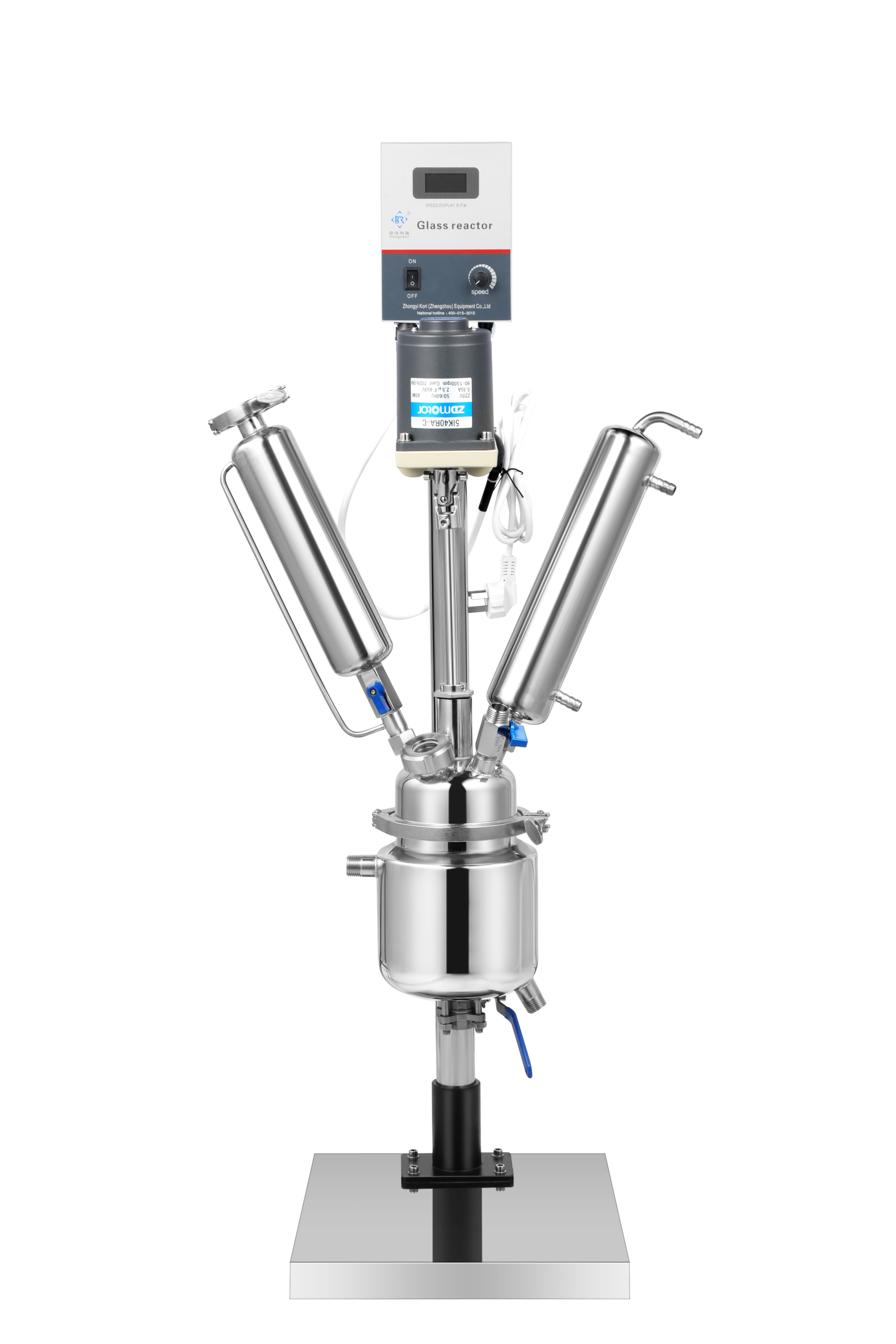 316 Stainless Steel Reactor 1L-2L detail view
