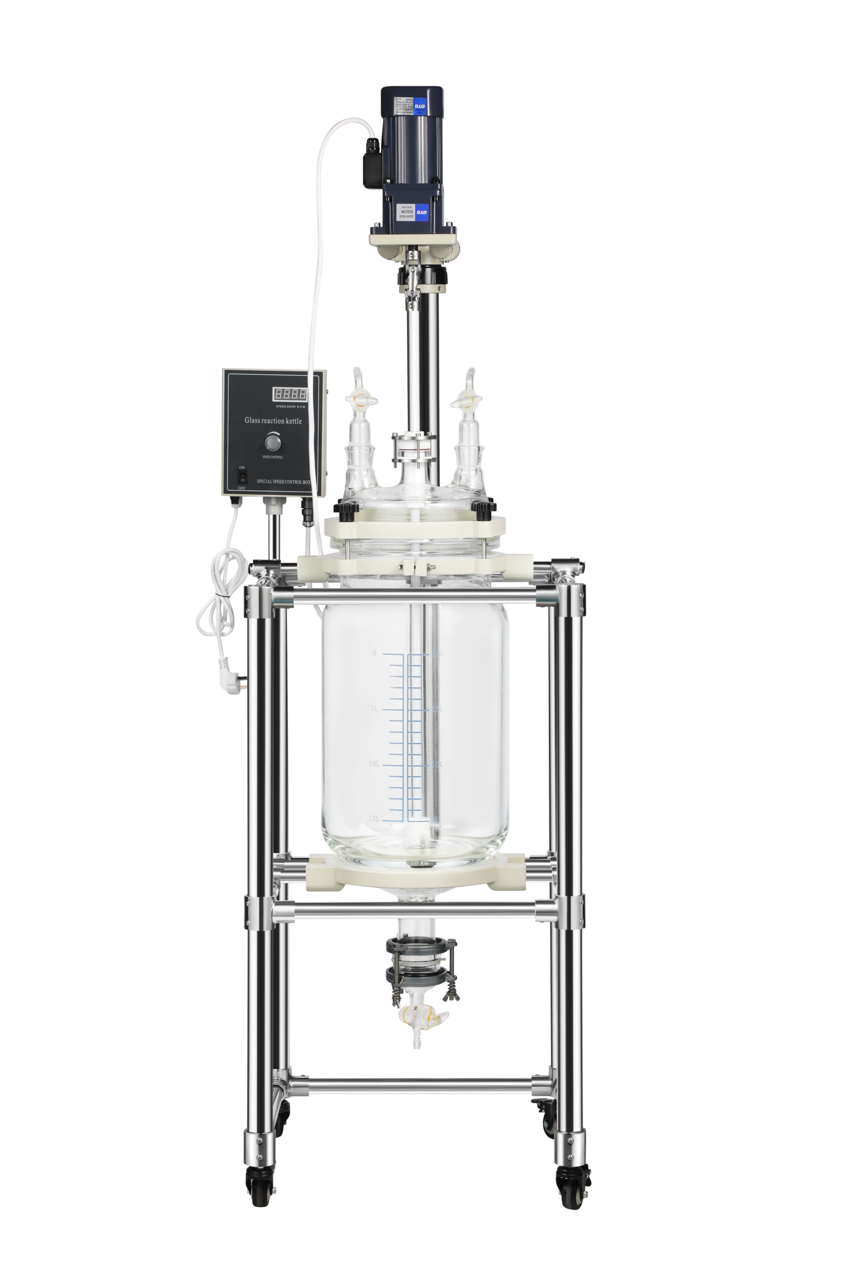 Drum Type Vacuum Glass Dispenser 10L-50L detail view