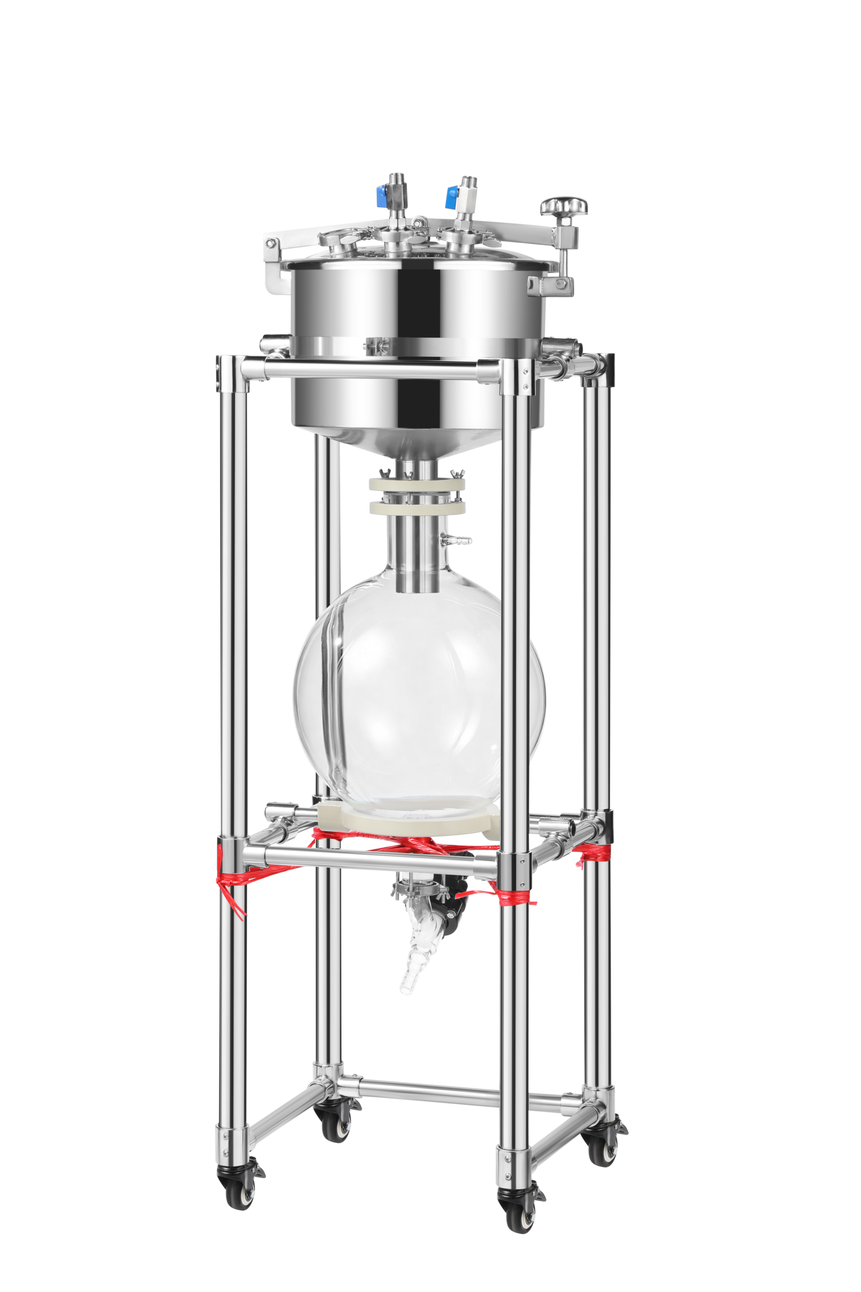 High Pressure Stainless Steel Vacuum Filtration Unit 10L-100L detail view