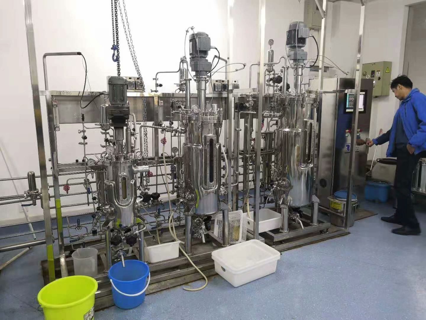 Laboratory Bio Fermentation Tank detail view