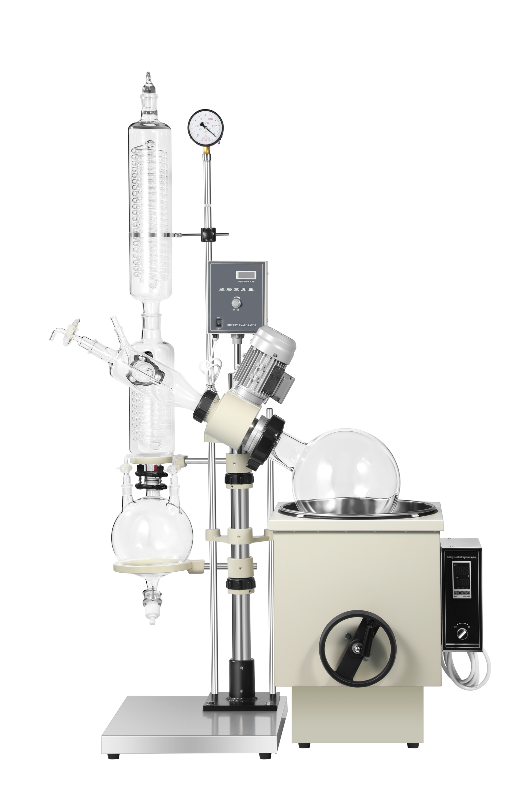 Manual Lift Rotary Evaporator 10L-50L detail view