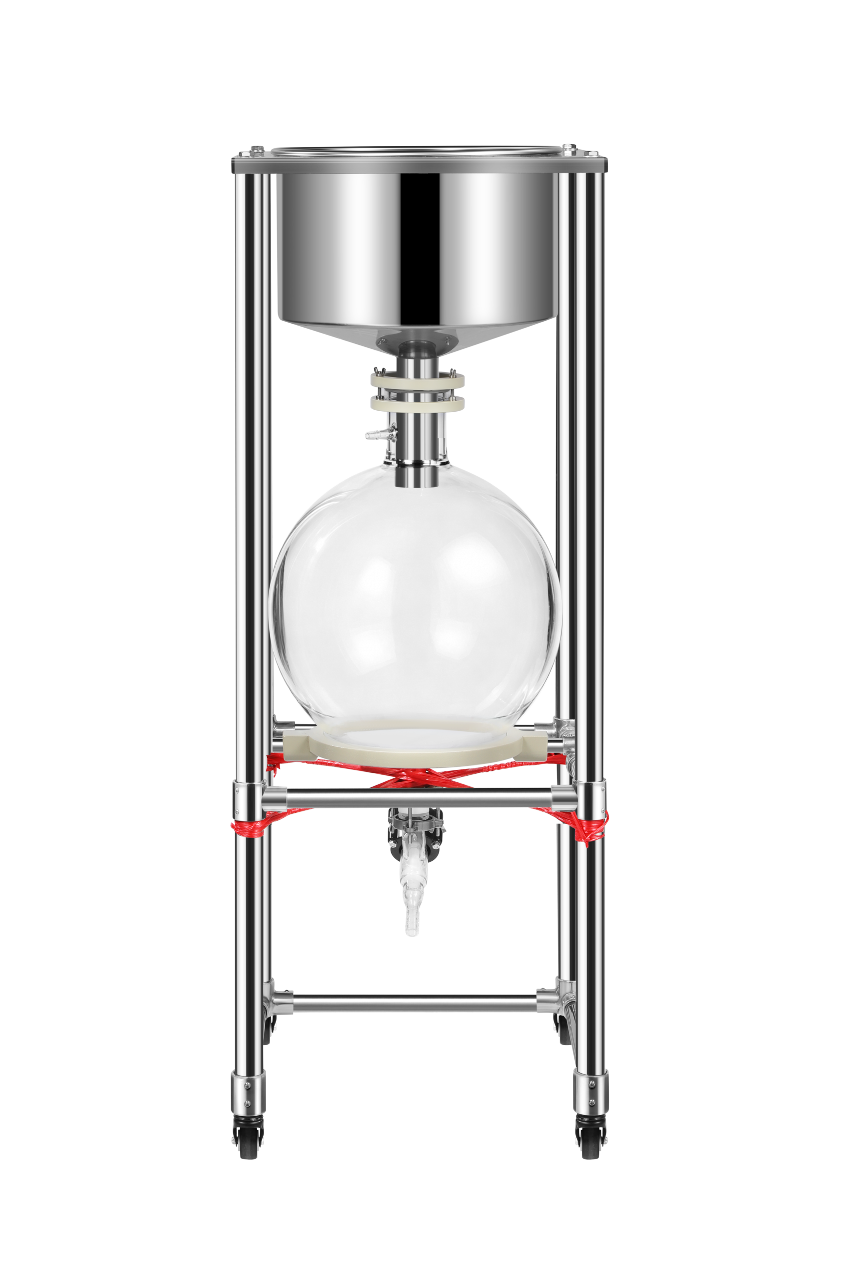 Stainless Steel Vacuum Filtration Unit 10L-100L detail view